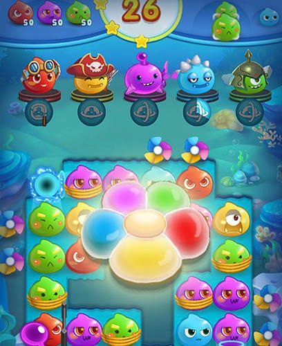 Angry Slime: New Original Match 3 Android Game Image 2