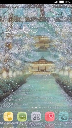 China Garden CLauncher Android Theme Image 1