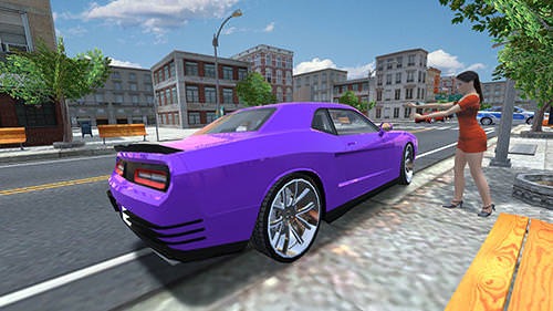Muscle Car Challenger Android Game Image 1
