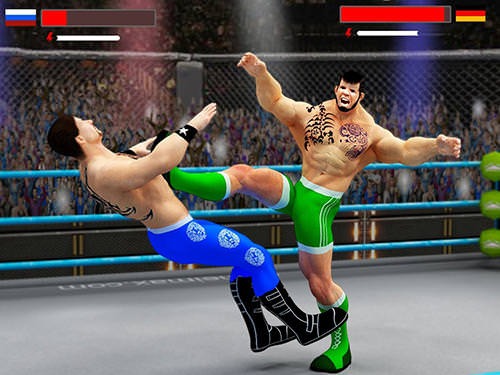 Stars Wrestling Revolution 2017: Real Punch Boxing Android Game Image 2