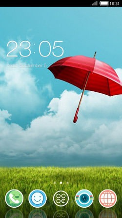 Umbrella CLauncher Android Theme Image 1