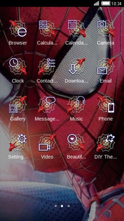 Spider Man CLauncher Android Theme Image 2