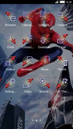 Spidey CLauncher Android Theme Image 2