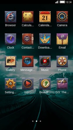 Storm CLauncher Android Theme Image 2