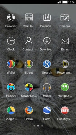 Cat CLauncher Android Theme Image 2
