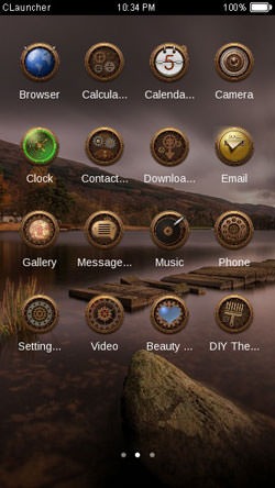 Cloudy CLauncher Android Theme Image 2
