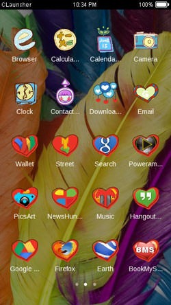 Feathers CLauncher Android Theme Image 2
