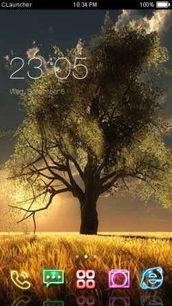 Tree CLauncher Android Theme Image 1