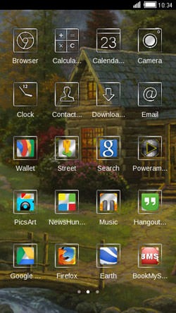 Sweet Home CLauncher Android Theme Image 2