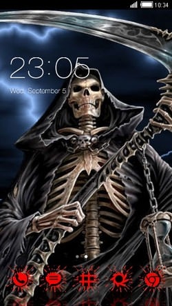 Skeleton CLauncher Android Theme Image 1