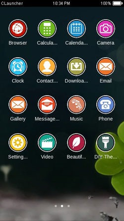 Plant CLauncher Android Theme Image 2