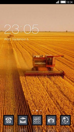 Field CLauncher Android Theme Image 1