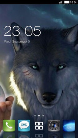 Wolf CLauncher Android Theme Image 1