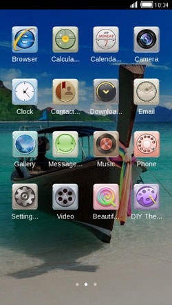 Boat CLauncher Android Theme Image 2