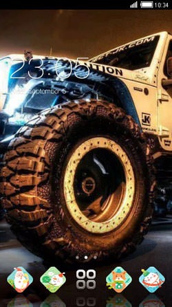 Jeep CLauncher Android Theme Image 1