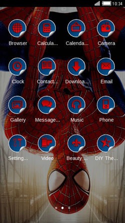 Spiderman CLauncher Android Theme Image 2