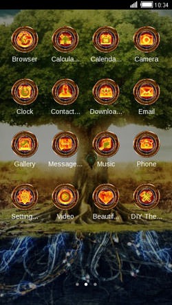 Tree CLauncher Android Theme Image 2