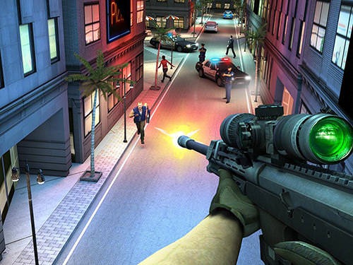 Grand Miami Sniper Gang 3D Android Game Image 2