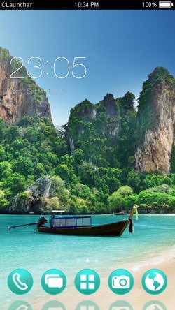Boat CLauncher Android Theme Image 1