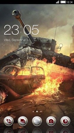 Tank CLauncher Android Theme Image 1