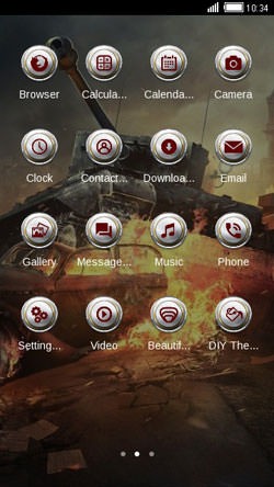 Tank CLauncher Android Theme Image 2