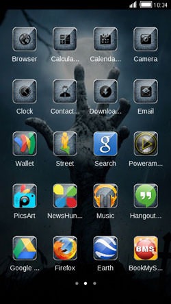 Survival CLauncher Android Theme Image 2