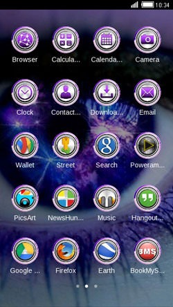 Eye CLauncher Android Theme Image 2