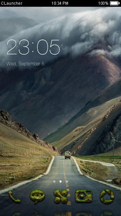 Highway CLauncher Android Theme Image 1