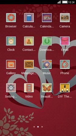 Hearts CLauncher Android Theme Image 2
