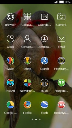 Love Birds CLauncher Android Theme Image 2