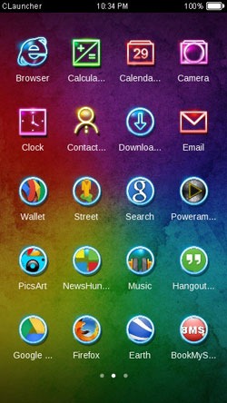 True Colors  CLauncher Android Theme Image 2