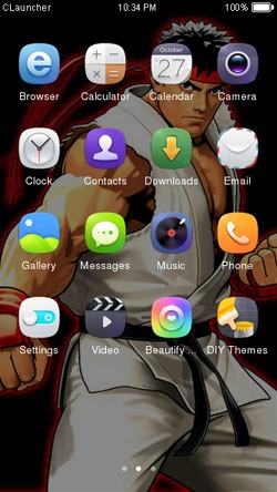 Ryu CLauncher Android Theme Image 2