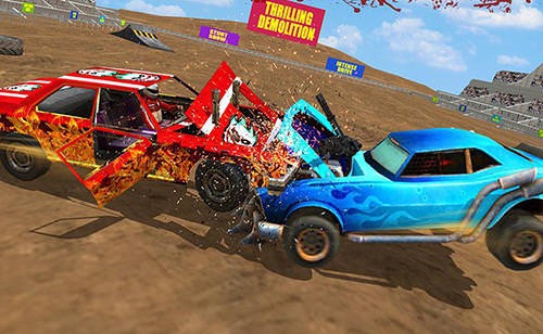 Demolition Derby Real Car Wars Android Game Image 1