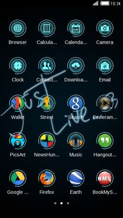 Just Live CLauncher Android Theme Image 2