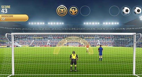Flick Kick Goalkeeper Android Game Image 1