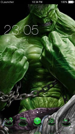 Hulk CLauncher Android Theme Image 1
