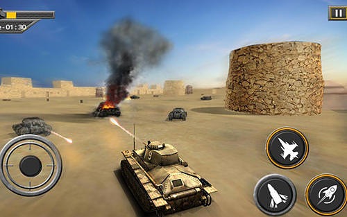 Heavy Army War Tank Driving Simulator: Battle 3D Android Game Image 1