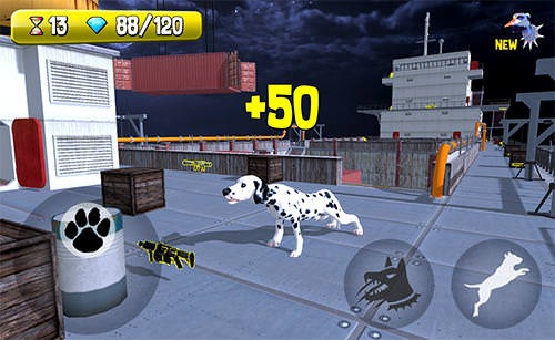 Police Dog Criminal Hunt 3D Android Game Image 1