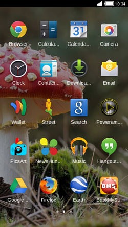 Mashroom CLauncher Android Theme Image 2