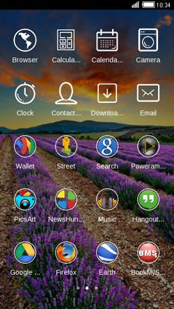 Field CLauncher Android Theme Image 2