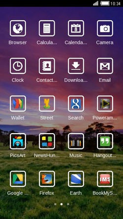 Nature CLauncher Android Theme Image 2