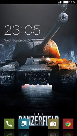 Tank CLauncher Android Theme Image 1