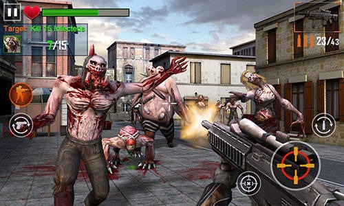 Zombie Shooter 3D By Doodle Mobile Ltd. Android Game Image 1