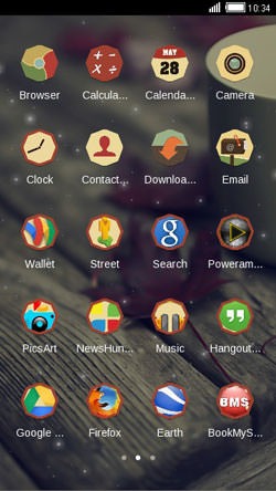 Leaf CLauncher Android Theme Image 2