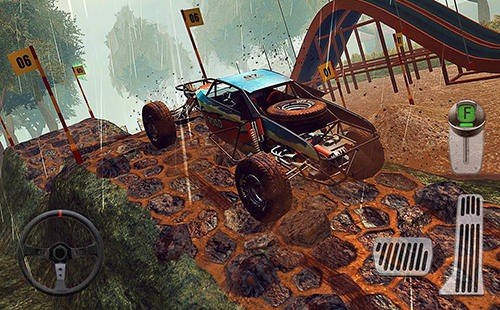 4x4 Dirt Off-road Parking: Forest Trials Simulator Android Game Image 1