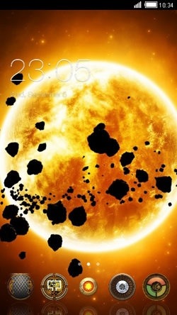 Explosion CLauncher Android Theme Image 1