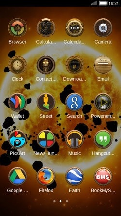 Explosion CLauncher Android Theme Image 2