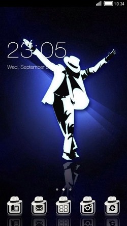 MJ CLauncher Android Theme Image 1