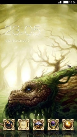 Dragon CLauncher Android Theme Image 1