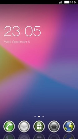 Colorful CLauncher Android Theme Image 1